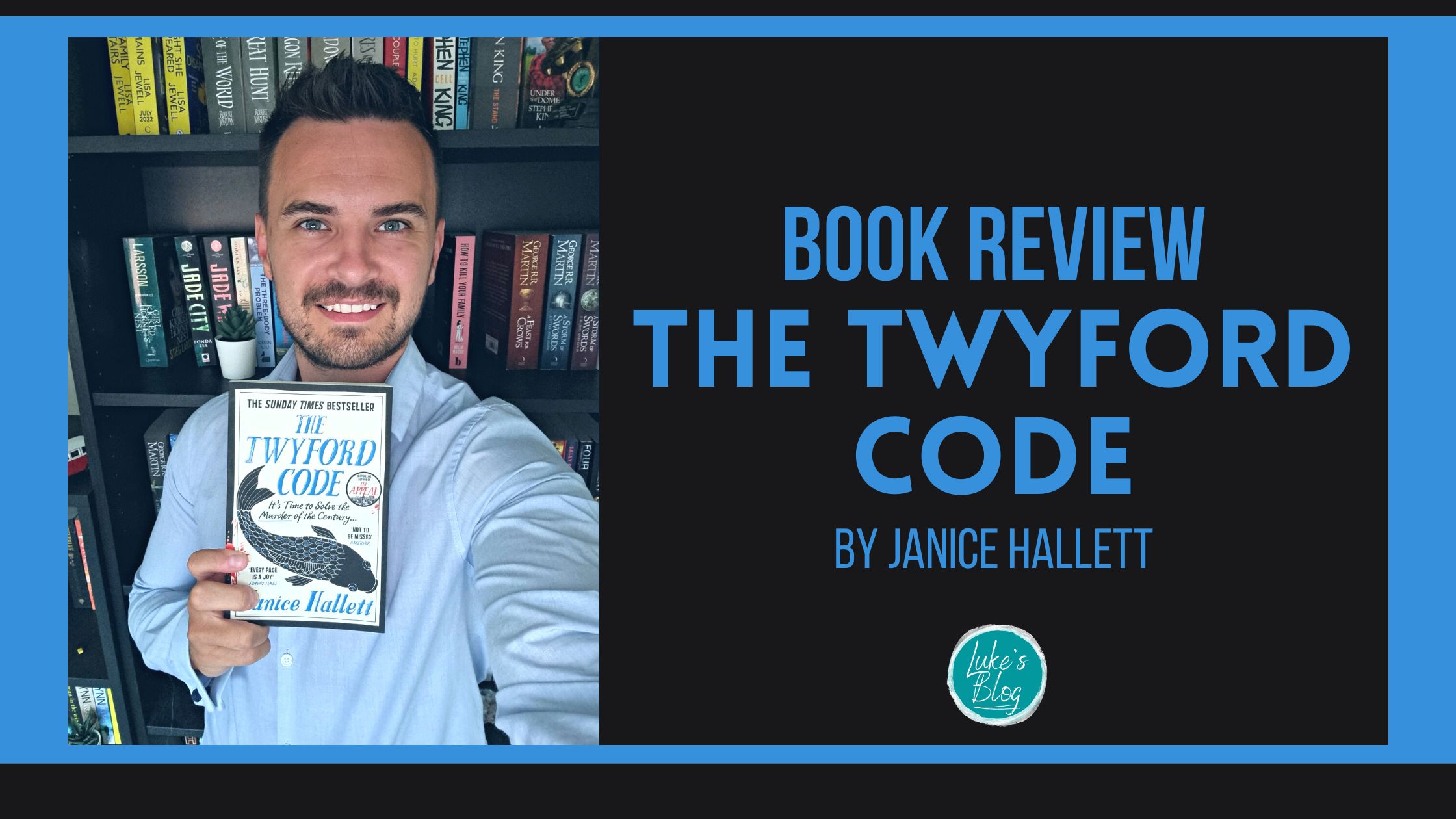 The Twyford Code by Janice Hallett book review Luke's Blog