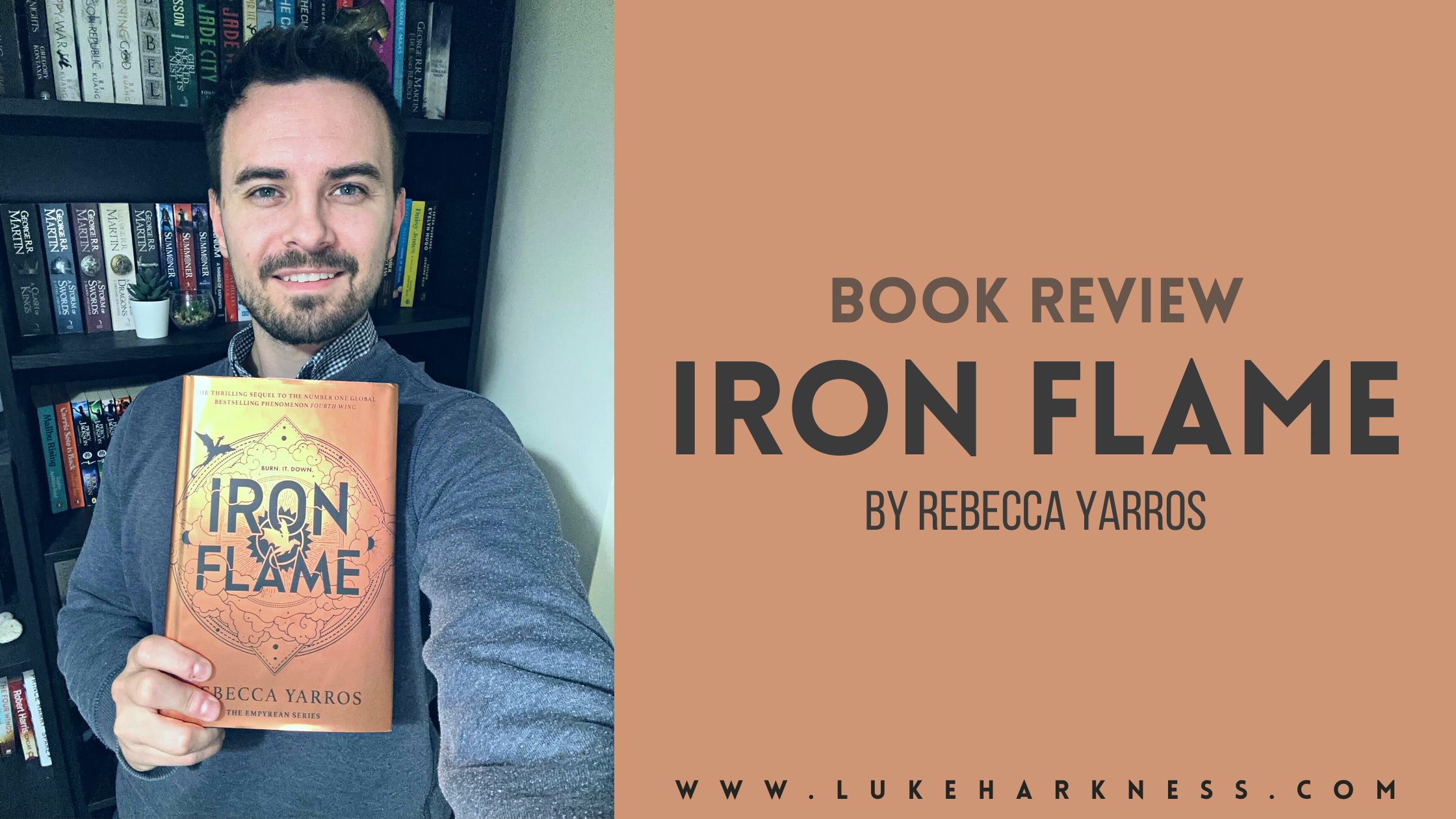 Iron Flame by Rebecca Yarros book review - Luke’s Blog