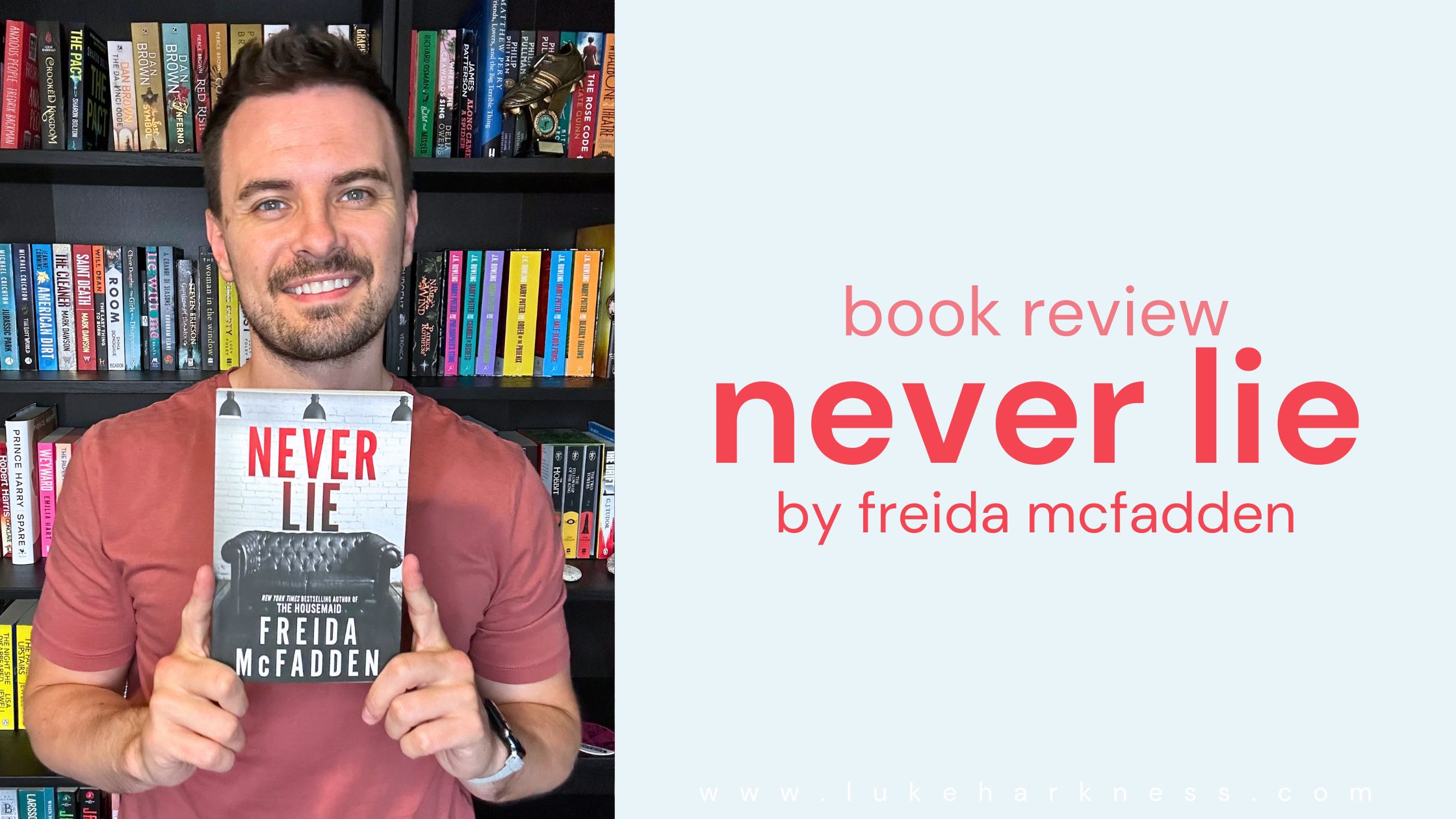 Never Lie by Freida McFadden book review Luke’s Blog